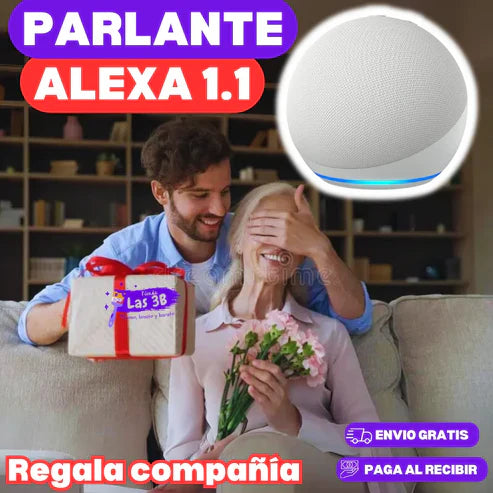 Parlante tipo ALEXA 1.1 + 3 meses de AMAZON MUSIC